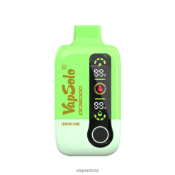 VapSolo Review - VapSolo DG18000 Disposable Vape 0R86250 Lemon Lime