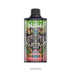 VapSolo Wellington - VapSolo SUPER Disposable Vape 0R86217 Double Apple