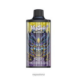 VapSolo Wellington - VapSolo SUPER Disposable Vape 0R86222 Strawberry Banana