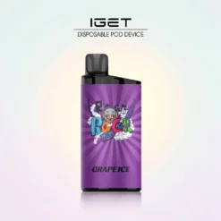 IGET Bar 3500 Puffs Disposable Vape Grape Ice