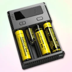 Nitecore New i4 4-Channel Intelligent Charger 138mm x 95mm x 36mm 184g